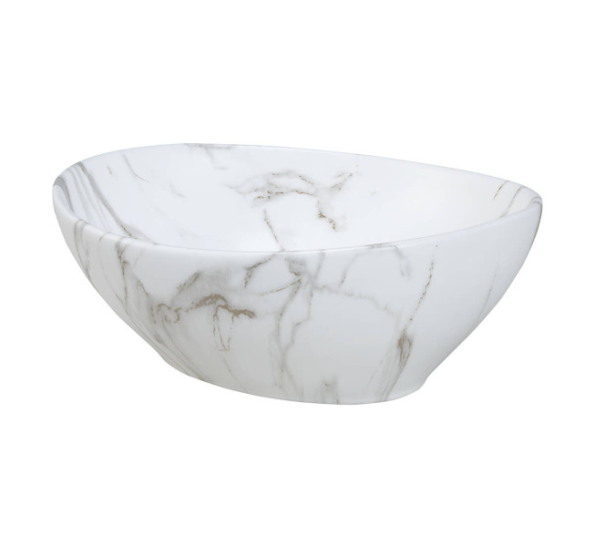 Umywalka nablatowa ceramiczna PATI MW3 568779