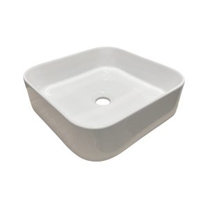 Umywalka Nablatowa Ceramiczna SARA-2(37C) Biały Połysk 1016261 Umywalka Nablatowa Ceramiczna SARA-2(37C) Biały Połysk 1016261