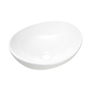 Umywalka Nablatowa Ceramiczna UN-LOLA-GW Biały Połysk 568764 Umywalka Nablatowa Ceramiczna UN-LOLA-GW Biały Połysk 568764