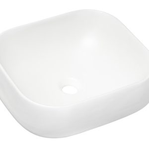 Umywalka Nablatowa Ceramiczna UN-NIKA-MW 78103MW Biały Mat 983047 Umywalka Nablatowa Ceramiczna UN-NIKA-MW 78103MW Biały Mat 983047