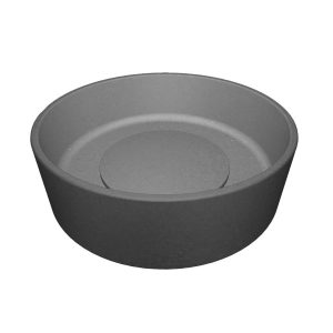 Umywalka Nablatowa Granitowa Szara Umywalka do Łazienki Laveo Perl 743098