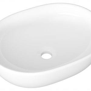 Umywalka nablatowa Isola ceramiczna owalna 234761