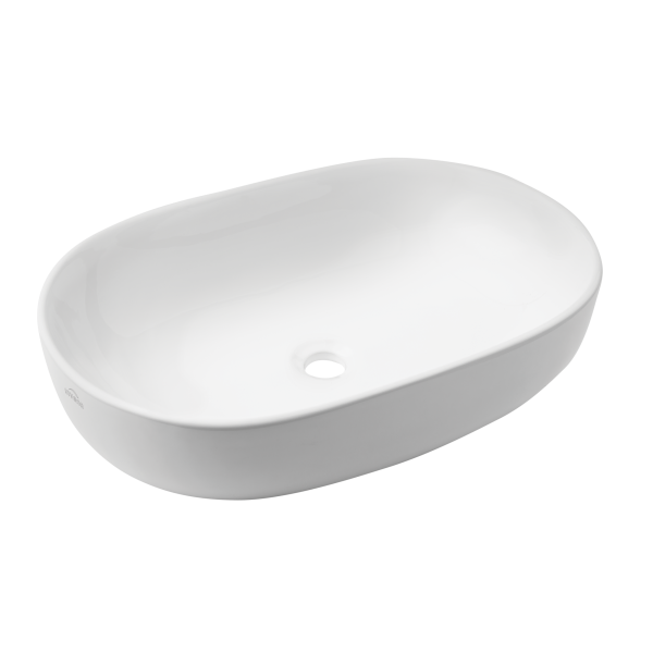 Umywalka Nablatowa Korfu Invena Trend 60 Cm Owalna 247845