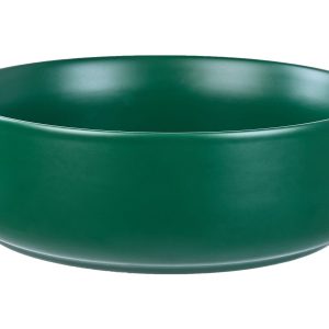Umywalka nablatowa okrągła 37 cm zielona 306557 Umywalka nablatowa okrągła 37 cm zielona 306557