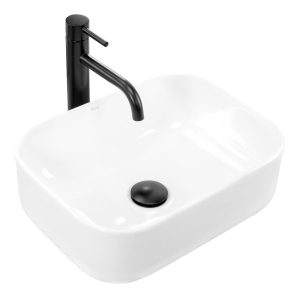 Umywalka nablatowa Rea Demi Mini White 234459 Umywalka nablatowa Rea Demi Mini White 234459