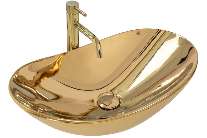 Umywalka nablatowa Rea Royal Gold 89676
