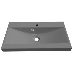Umywalka SELINA LP5 grafit do łazienki 300723 Umywalka SELINA LP5 grafit do łazienki 300723