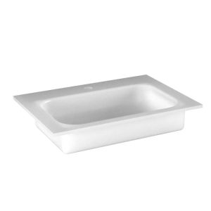 Umywalka wpuszczana szklana NEO 60 cm matowa 800909 Umywalka wpuszczana szklana NEO 60 cm matowa 800909