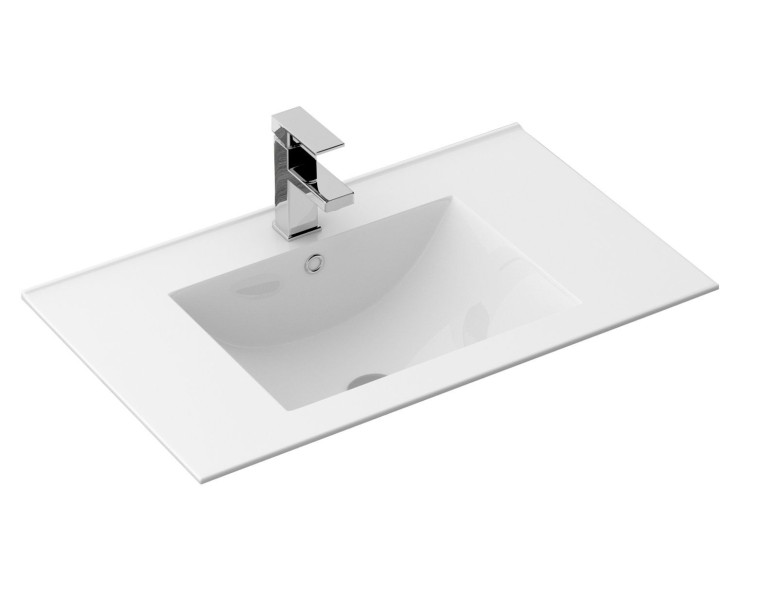 Umywalka wpuszczana w blat w blat Rea Dafne 75 234448