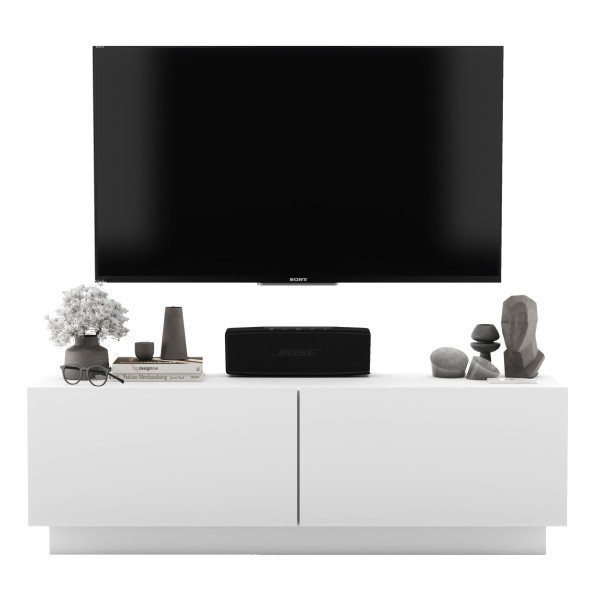 Uniwersalna szafka RTV Mała komoda biały mat 120 cm 180348