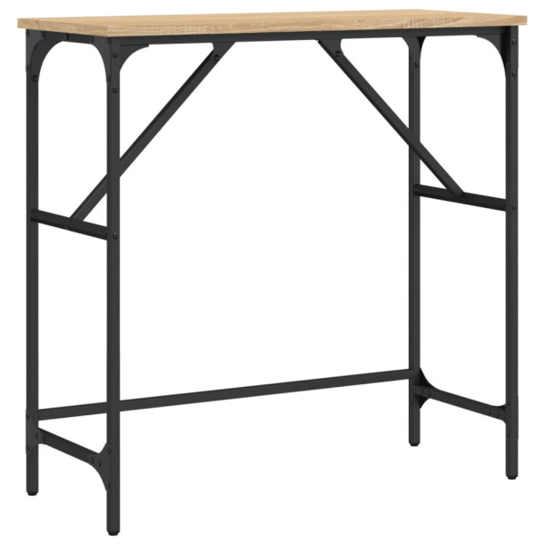 VidaXL Brąz 75 x 32 x 75 cm Materiał drewnopochodny 376624