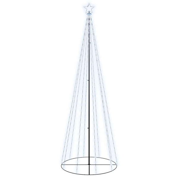VidaXL choinka stożkowa Biały 300 x 100 cm 379311