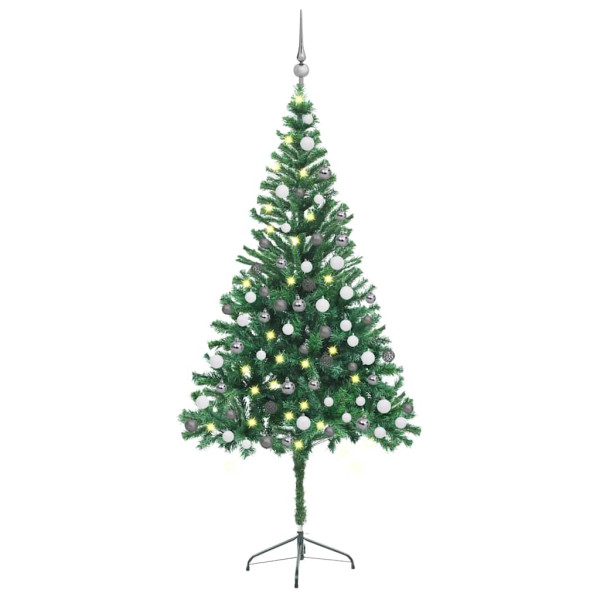 VidaXL Choinka Zielony 180 x 90 cm 375143