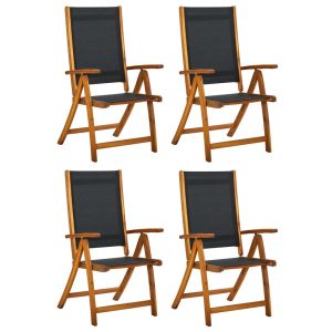 VidaXL krzesło Brąz Drewno akacjowe 372202 VidaXL krzesło Brąz Drewno akacjowe 372202