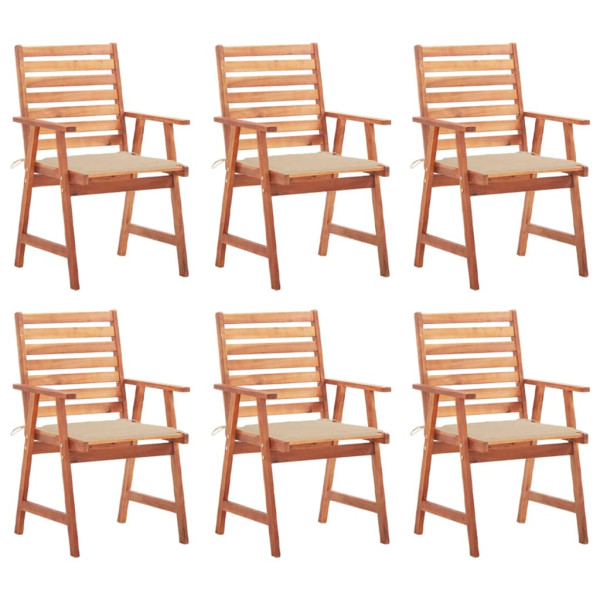VidaXL Krzesło ogrodowe Beige 313470
