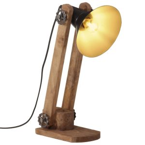 VidaXL lampa stołowa Czarny Żelazo 306044 VidaXL lampa stołowa Czarny Żelazo 306044
