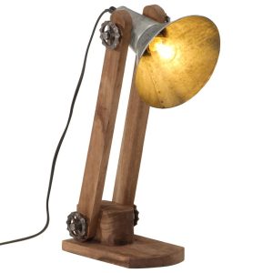 VidaXL lampa stołowa Srebrny Żelazo 306047 VidaXL lampa stołowa Srebrny Żelazo 306047