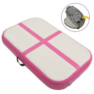 VidaXL mata gimnastyczna Różowe 60 x 100 x 15 cm PVC 436983 VidaXL mata gimnastyczna Różowe 60 x 100 x 15 cm PVC 436983