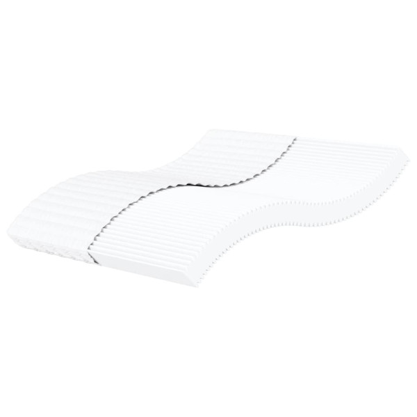 VidaXL Materac piankowy biały 200x200 cm 211376