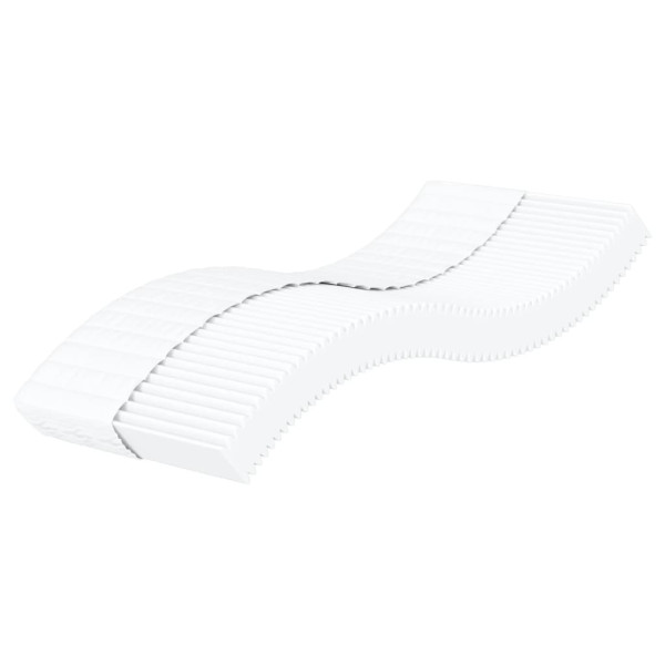 VidaXL Materac piankowy biały 90x200 cm 211378