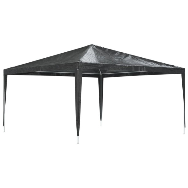 VidaXL Namiot imprezowy Antracyt 4 x 4 m Polietylen 492450