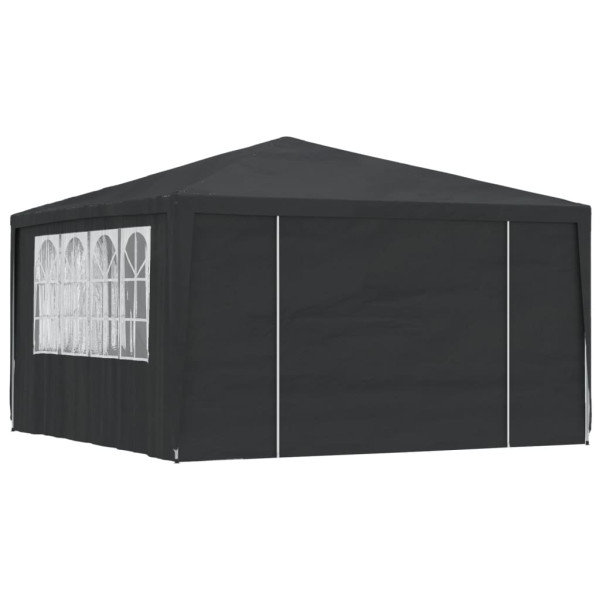 VidaXL Namiot imprezowy Zielony 4 x 4 m Polietylen 492440
