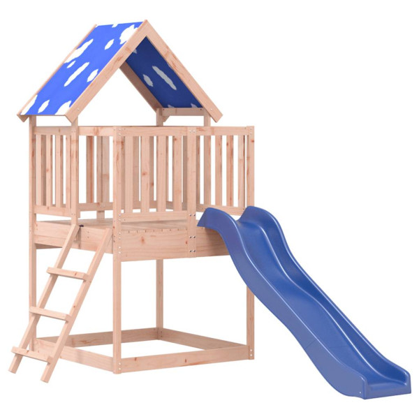 VidaXL ogrodowy plac zabaw Brąz Drewno daglezjowe 471408