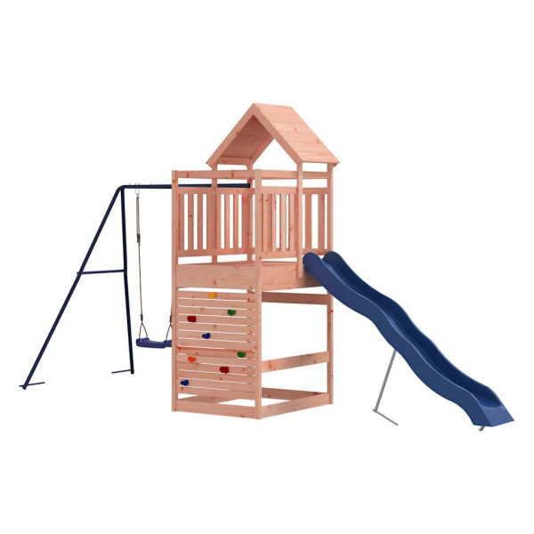 VidaXL ogrodowy plac zabaw Brąz Drewno daglezjowe 471447