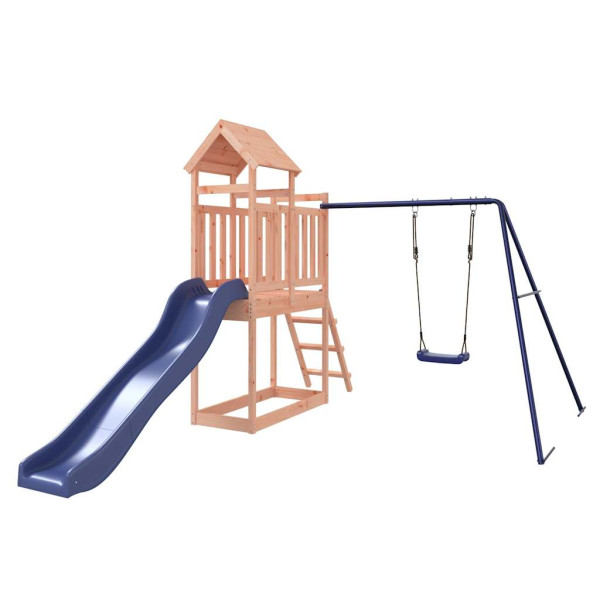 VidaXL ogrodowy plac zabaw Brąz Drewno daglezjowe 471572