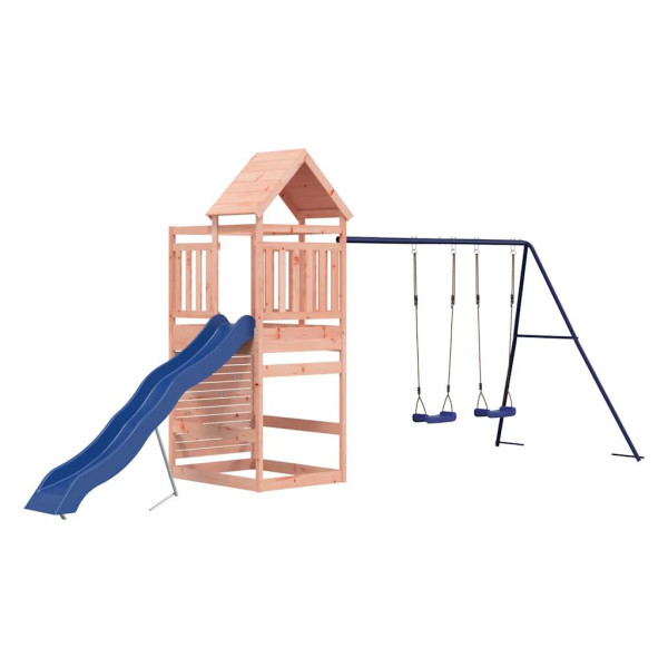VidaXL ogrodowy plac zabaw Brąz Drewno 471486