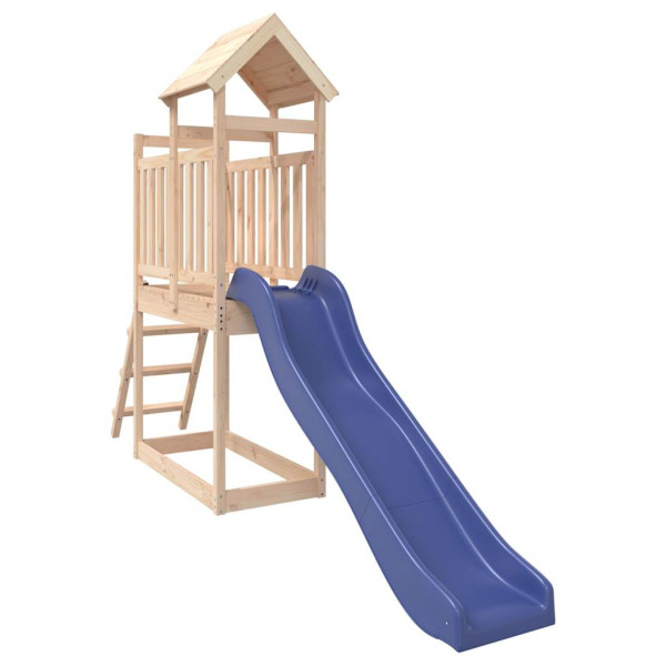 VidaXL ogrodowy plac zabaw Brąz Drewno 471660