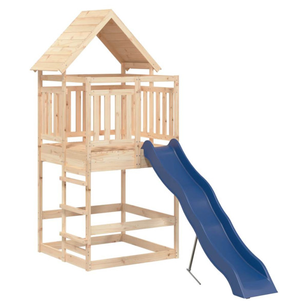 VidaXL ogrodowy plac zabaw Brąz Drewno sosnowe 471409