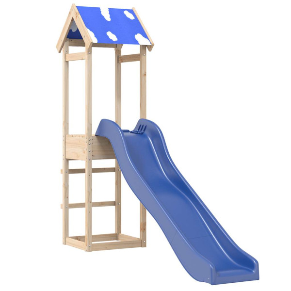 VidaXL ogrodowy plac zabaw Brąz Drewno sosnowe 471570